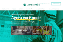 Tablet Screenshot of ambientec.com